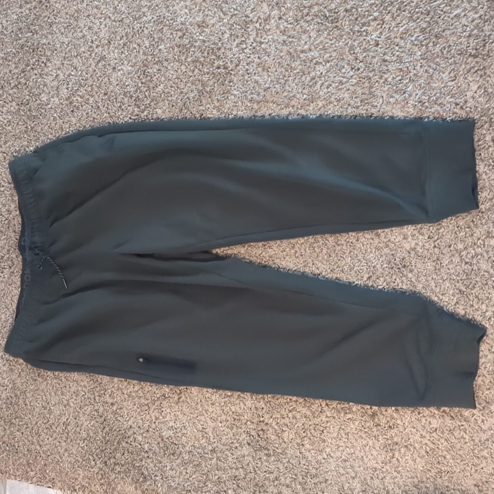 Reebok Men's Joggers Olive Green Athletic Pants